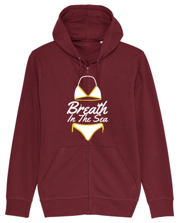 Breath in the Sea Burgundy