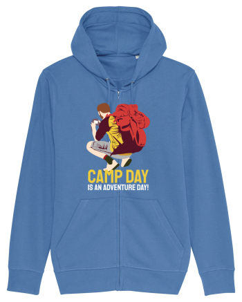 Camp Day is an Adventure Day! Bright Blue