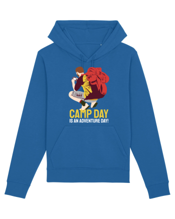 Camp Day is an Adventure Day! Royal Blue