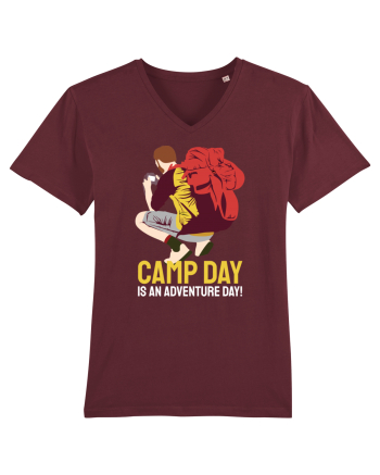 Camp Day is an Adventure Day! Burgundy
