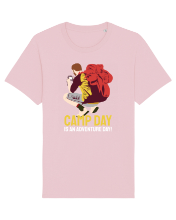 Camp Day is an Adventure Day! Cotton Pink