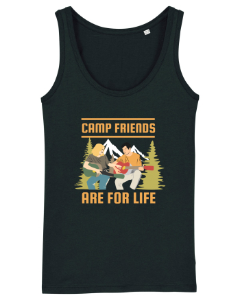 Camp Friends are For Life Black