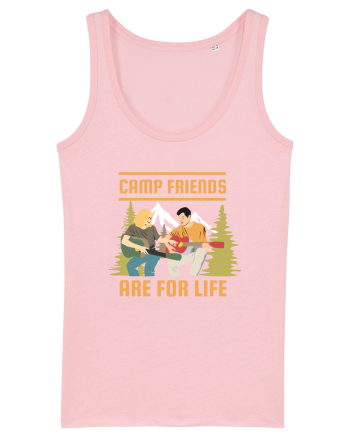 Camp Friends are For Life Cotton Pink