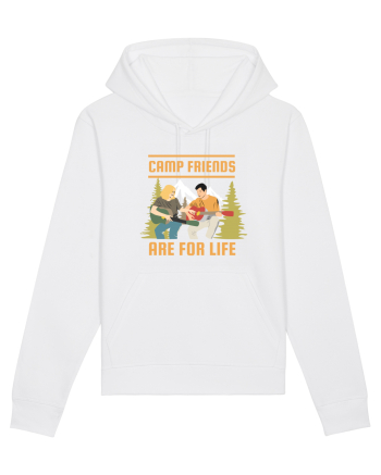 Camp Friends are For Life White
