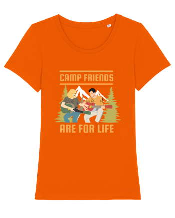Camp Friends are For Life Bright Orange