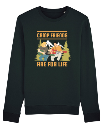 Camp Friends are For Life Black