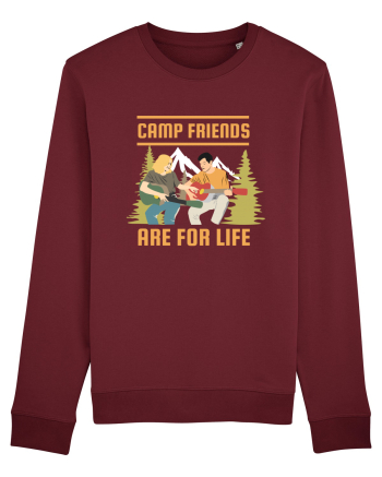Camp Friends are For Life Burgundy