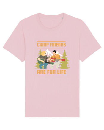 Camp Friends are For Life Cotton Pink