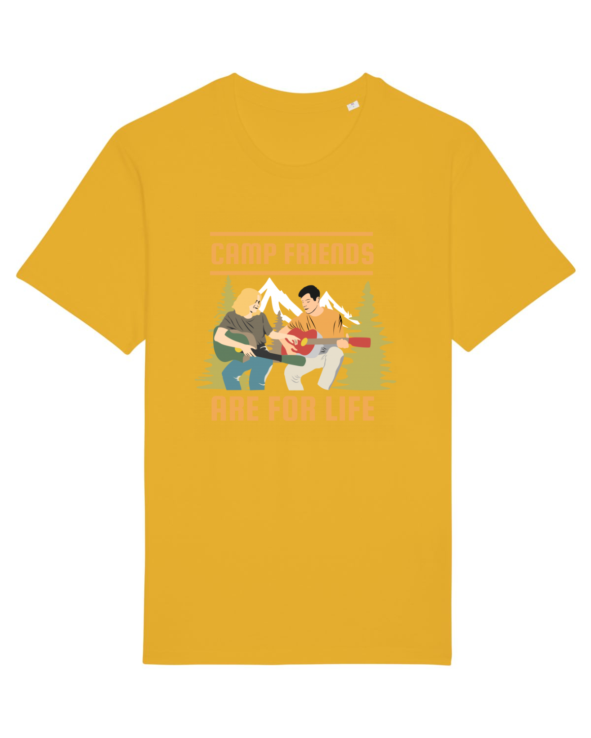Tricou mânecă scurtă Unisex Rocker Spectra Yellow