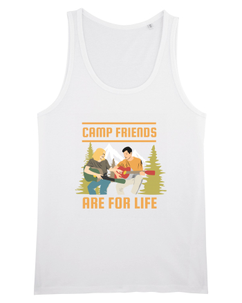Camp Friends are For Life White