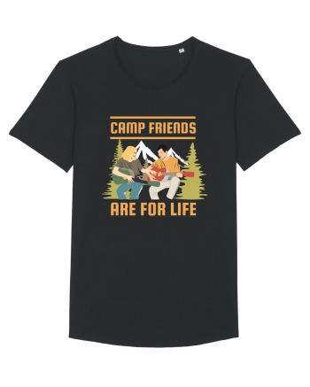 Camp Friends are For Life Black