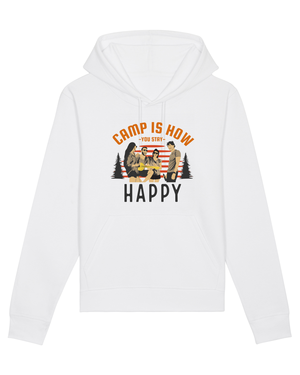 Hanorac Unisex Drummer White