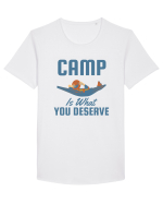 Camp is What You Deserve Tricou mânecă scurtă guler larg Bărbat Skater