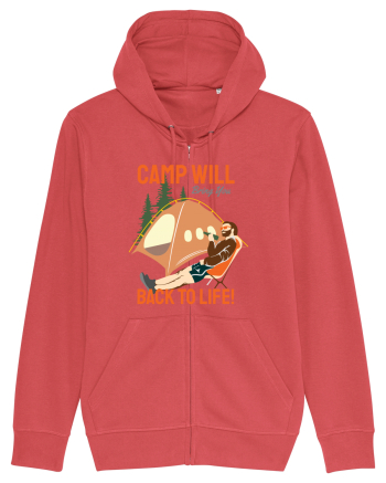 Camp Will Bring You Back to Life! Carmine Red