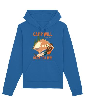 Camp Will Bring You Back to Life! Royal Blue