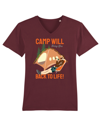Camp Will Bring You Back to Life! Burgundy