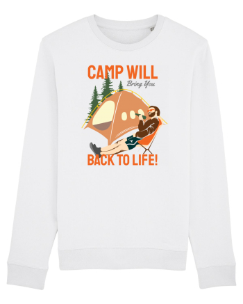 Camp Will Bring You Back to Life! White