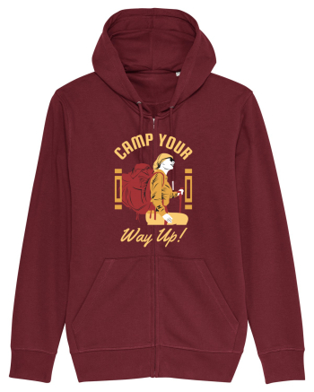 Camp Your Way Up Burgundy