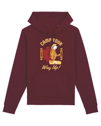 Camp Your Way Up Burgundy