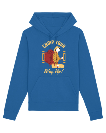 Camp Your Way Up Royal Blue