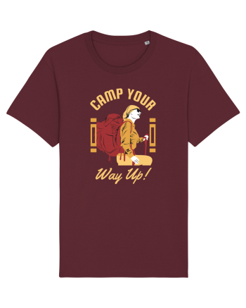 Camp Your Way Up Burgundy