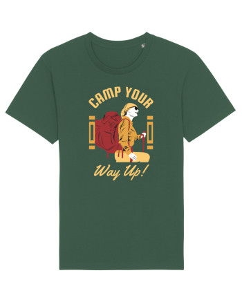 Camp Your Way Up Bottle Green