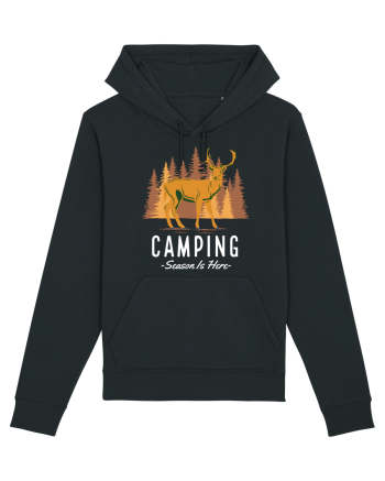 Camping Season is Here Black