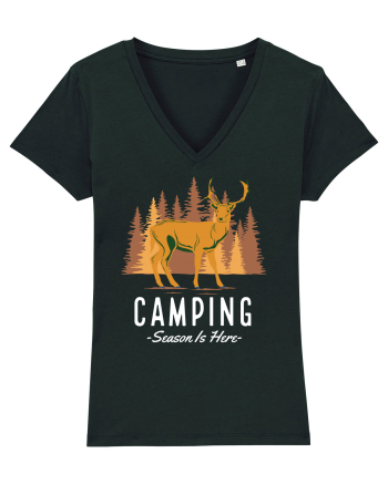 Camping Season is Here Black