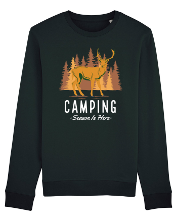 Camping Season is Here Black