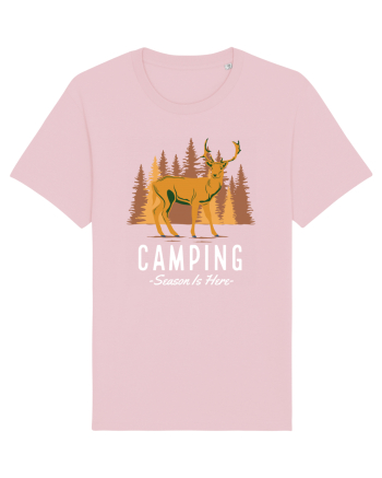 Camping Season is Here Cotton Pink