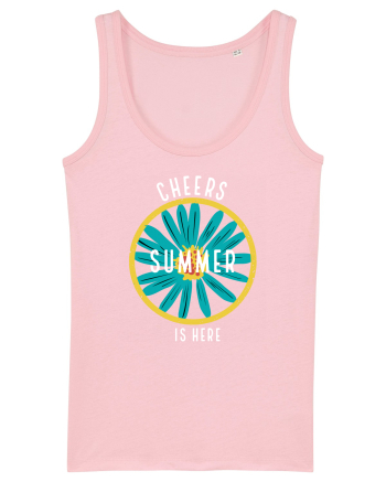 Cheers Summer is Here Cotton Pink