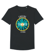 Cheers Summer is Here Tricou mânecă scurtă guler larg Bărbat Skater