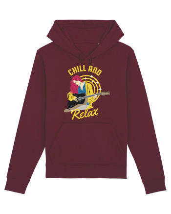 Chill and Relax Burgundy