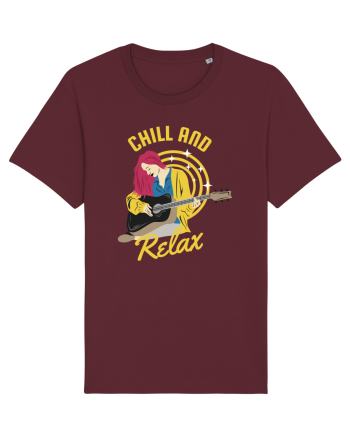 Chill and Relax Burgundy