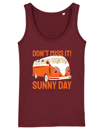 Don't Miss It! It's a Sunny Day Burgundy