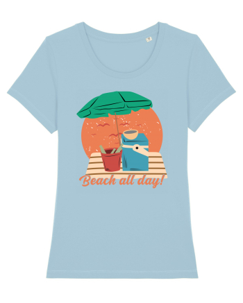 Beach All Day! Sky Blue