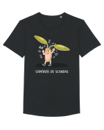 Sămânță de scandal Tricou mânecă scurtă guler larg Bărbat Skater