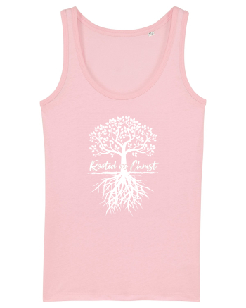 Rooted in Christ Cotton Pink