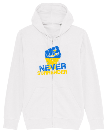 Never Surrender Ukraine White