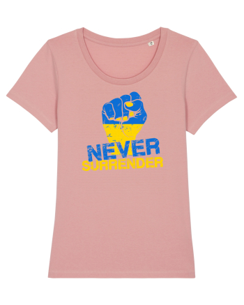 Never Surrender Ukraine Canyon Pink