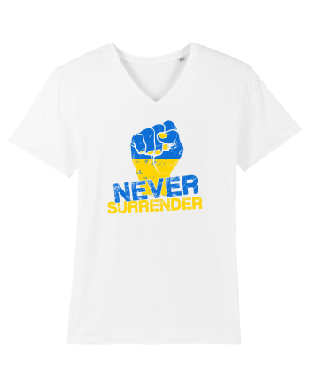 Never Surrender Ukraine White