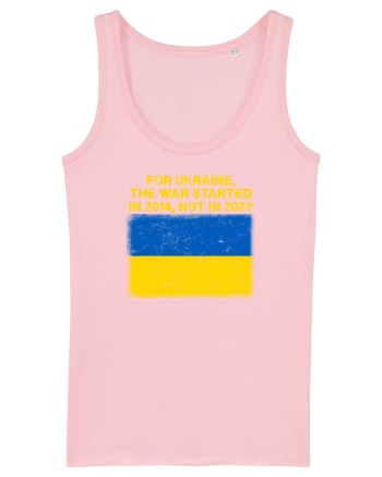 War for  Ukraine Cotton Pink