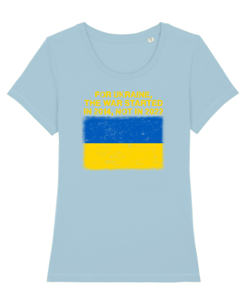 War for  Ukraine Sky Blue