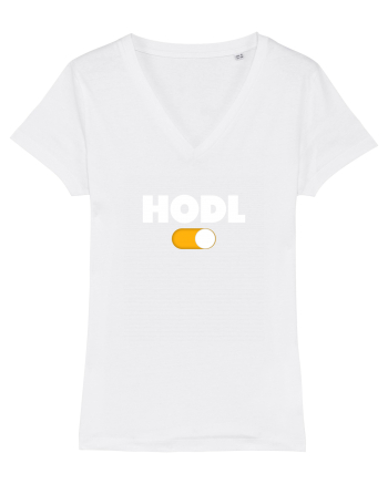 HODL mode On White
