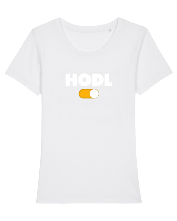 HODL mode On White