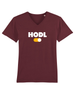 HODL mode On Tricou mânecă scurtă guler V Bărbat Presenter