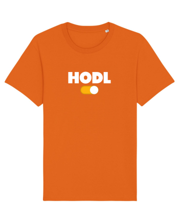 HODL mode On Bright Orange
