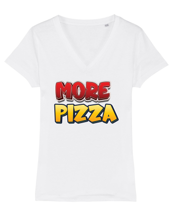 More Pizza White
