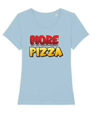 More Pizza Sky Blue