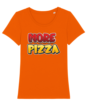 More Pizza Bright Orange